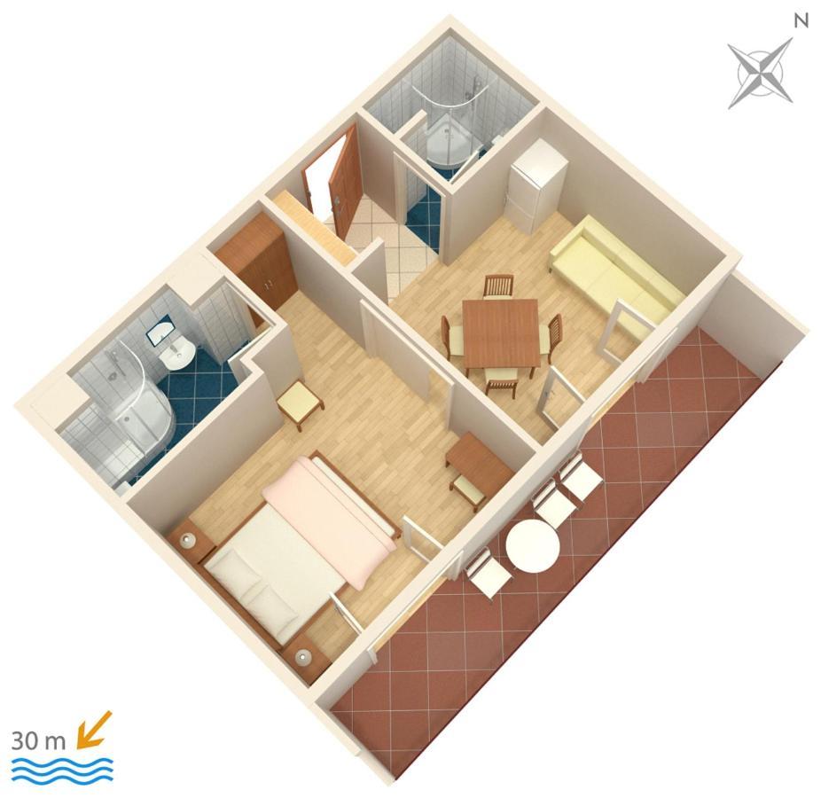 Apartment Igrane 311B Eksteriør bilde